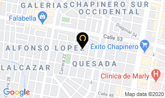 Mapa de Barrera Rojas Asociados en Bogotá D.C