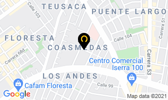 Mapa de Barrera Sonia en Bogotá D.C