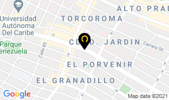 Mapa de Barriga Oscar en Barranquilla