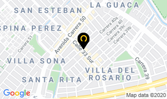 Mapa de Barrio Santa Rita en Bogotá D.C