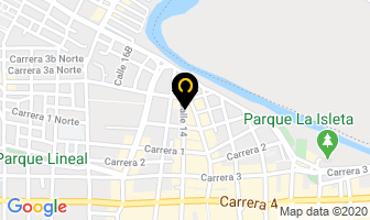 Mapa de Barrios Unidos en Cartago