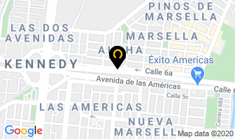 Mapa de Barutex Distribuidor Brother en Bogotá D.C
