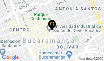 Mapa de Basc Oriente en Bucaramanga