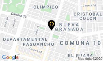 Mapa de Bases Metálicas Ajustables en Cali