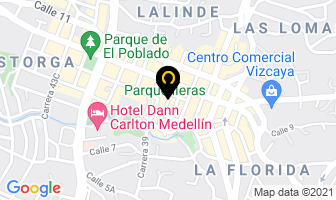 Mapa de Basilica en Medellín