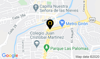 Mapa de Baterias Helio en Bucaramanga