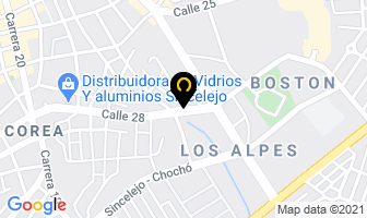Mapa de Baterías Icoba en Sincelejo