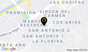 Mapa de Baterias Jeridan Ltda. en Medellín