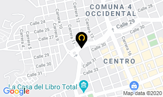 Mapa de Baterias La Chispa en Bucaramanga