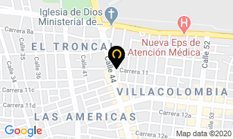 Mapa de Baterias Muñoz S.a.s. en Cali