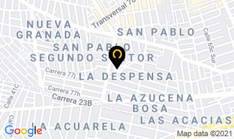 Mapa de Baterias Platino en Bogotá D.C