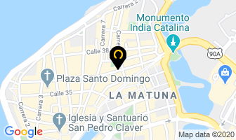 Mapa de Bazar La Moneda en Cartagena