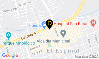 Mapa de Bazar Niño Jesús en Espinal