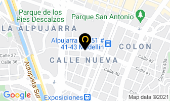 Mapa de Bbva Colombia S.a. en Medellín