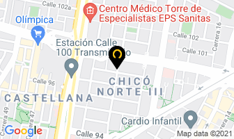 Mapa de Bdo Legal Ge en Bogotá D.C