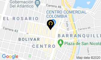 Mapa de Be Claro S.a.s. en Barranquilla