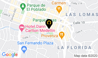 Mapa de Beat Music en Medellín