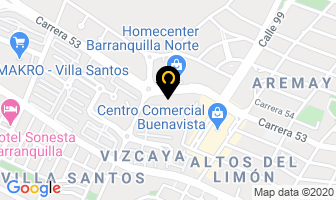 Mapa de Beatriz Palacio De Sourdis en Barranquilla