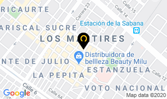Mapa de Beautiful Day en Bogotá D.C