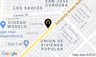 Mapa de Beautyvoll en Cali