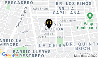 Mapa de Becerra Arévalo William en Cúcuta