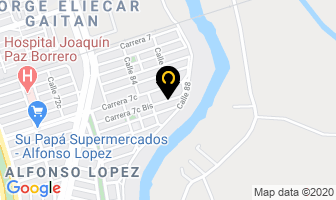 Mapa de Becerra Núñez Brian en Cali