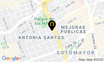 Mapa de Behner Ltda en Bucaramanga