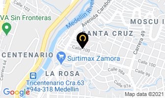 Mapa de Bejarano Wilson en Medellín