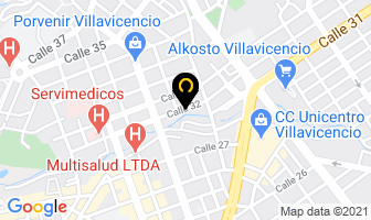 Mapa de Beledic Ltda. en Villavicencio