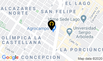 Mapa de Bell Chem Internacional S.a. en Bogotá D.C