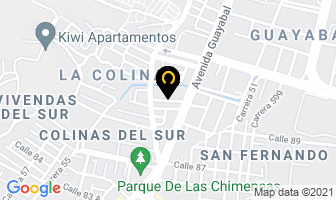 Mapa de Bella Mujer en Medellín