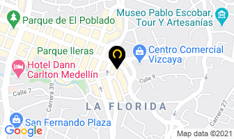 Mapa de Bella Pasta en Medellín