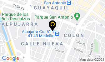 Mapa de Belleza Integral Ava en Medellín