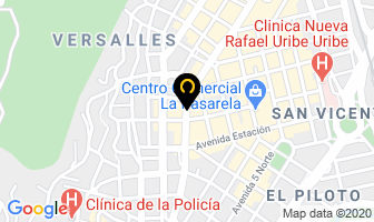 Mapa de Belleza Plus E.u en Cali