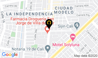 Mapa de Belleza Y Figura en Cali