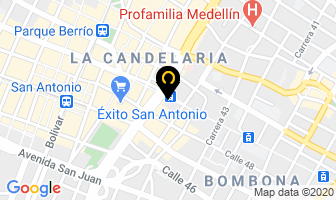 Mapa de Bello Guayas en Medellín