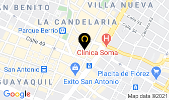 Mapa de Bello Hato Carnicos en Medellín