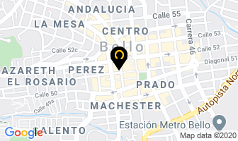 Mapa de Bello Mondongos en Bello