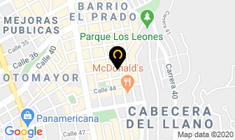 Mapa de Beltrán Camacho Clara en Bucaramanga