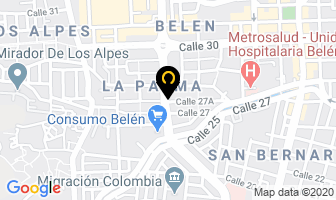 Mapa de Bemor Internacional Ltda en Medellín