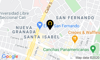 Mapa de Benítez Campo Victor Adolfo en Cali