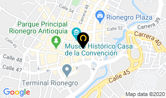 Mapa de Benjautos Rionegro en Rionegro