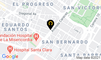 Mapa de Berakah Casa De Dios en Bogotá D.C