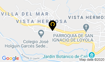 Mapa de Bermudez Hector Fabio en Cali