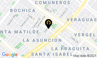 Mapa de Bermúdez Marco A. en Bogotá D.C