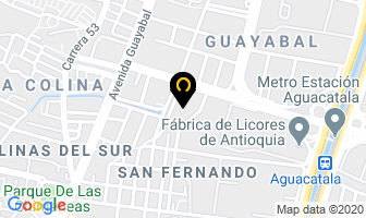 Mapa de Berna Litografía en Itaguí