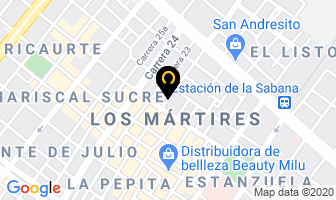 Mapa de Bernal Autos Servicio Automotriz en Bogotá D.C