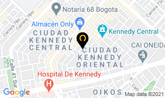 Mapa de Bernal Gaona Hernando-pintor en Bogotá D.C