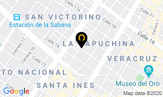 Mapa de Bernal Hermanos Pinturas en Bogotá D.C
