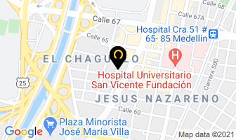 Mapa de Beta P.v.c. Ltda. en Medellín